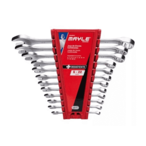 Jogo de Chaves Combinada Mayle — 6 a 22 mm