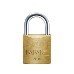 Cadeado Papaiz CR20 Standard de Latão — 20 mm