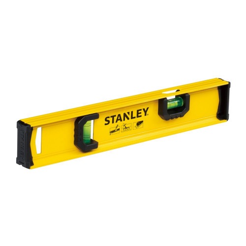 Nível de Alumínio Magnético Stanley STHT42072-LA com 2 Bolhas — 12 pol. (304 mm)