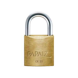 Cadeado Papaiz CR25 Standard de Latão — 25 mm