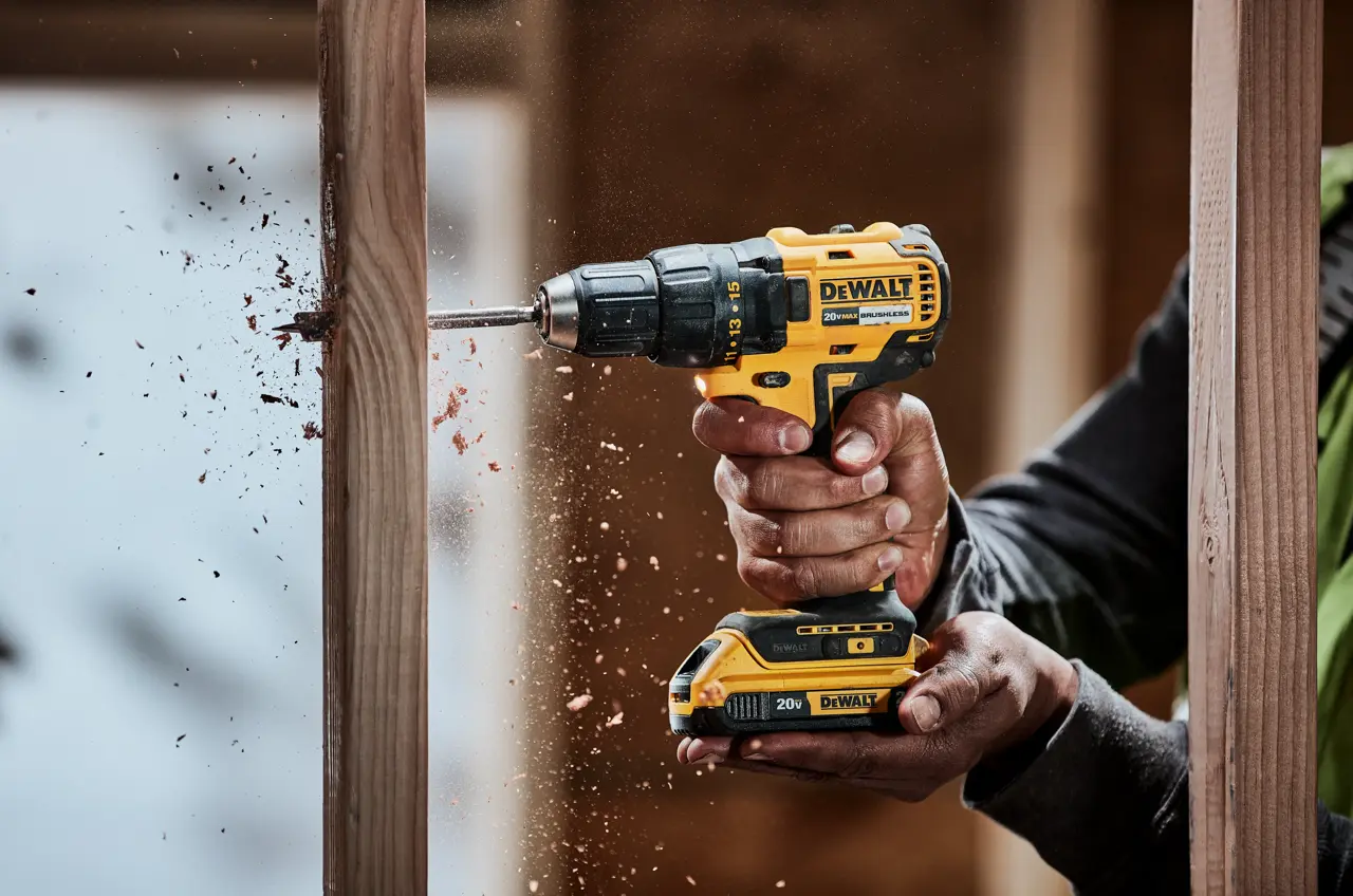 Parafusadeira/Furadeira DeWalt DCD7771D2-BR 20V MAX Brushless 13 mm com 2 baterias - Imagem 2